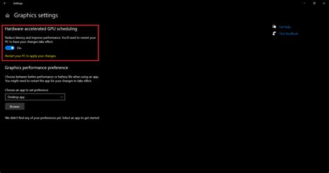 gpu scheduling windows 10.